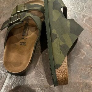 Camo Birkenstocks